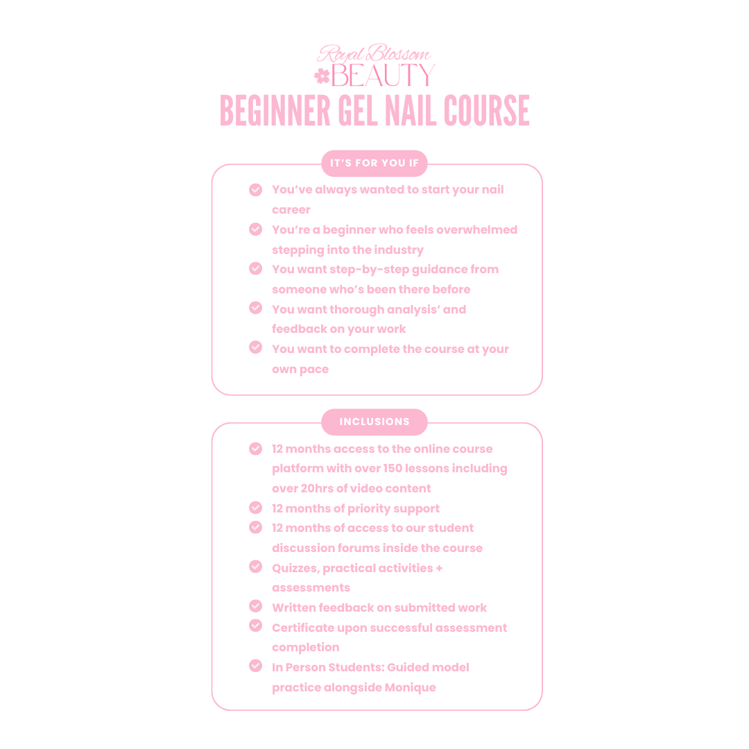 Beginner Gel Nail Course - Online