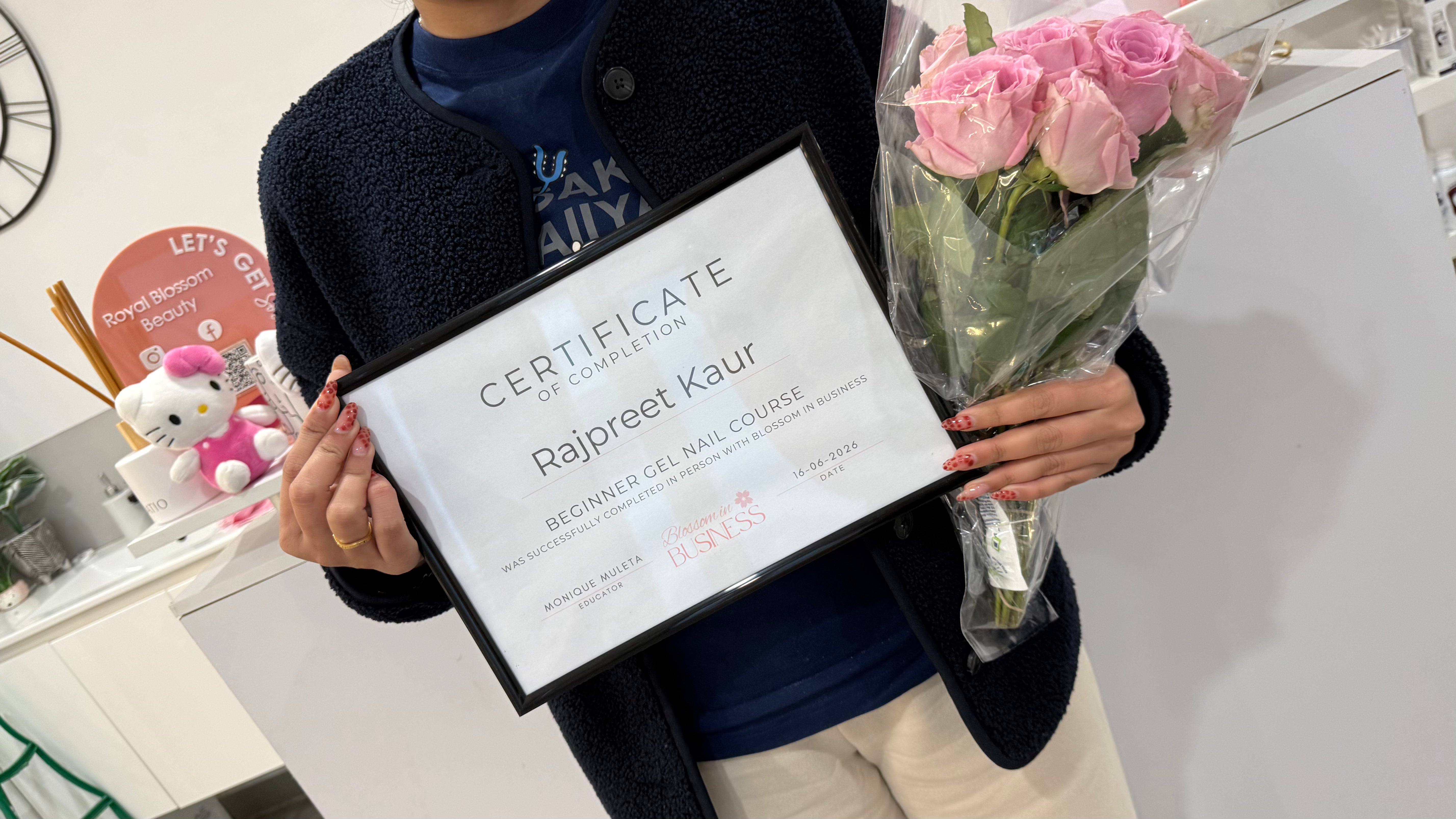 Beginner Gel Nail Course - In Person Melbourne